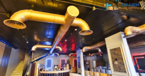 exposed HVAC ductwork